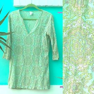 J. Crew Cotton Crepe Tunic Size S